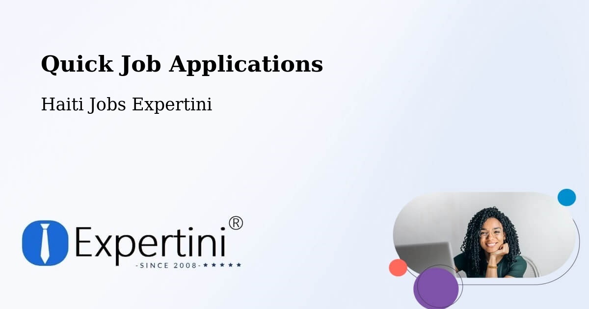 Quick Apply Feature – Cornillon - Haiti Jobs Expertini